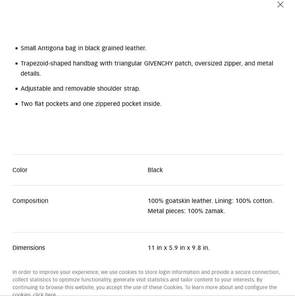 SOLD/Givenchy SMALL Antigona - Picture 15 of 17